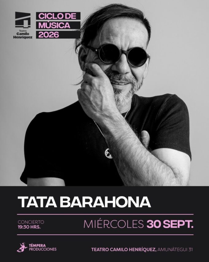 Tata Barahona en Ciclo de Conciertos Íntimos – Teatro Camilo Henríquez